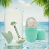 Facial Ice Roller Set — Silicone Cooling Skin Care | All Skin Types | 3-Piece