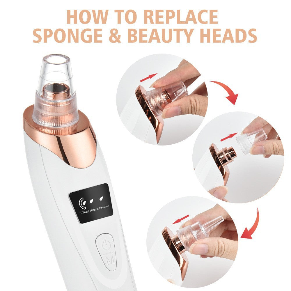 Electric Blackhead Remover – Ultrasonic Pore Cleansing Device