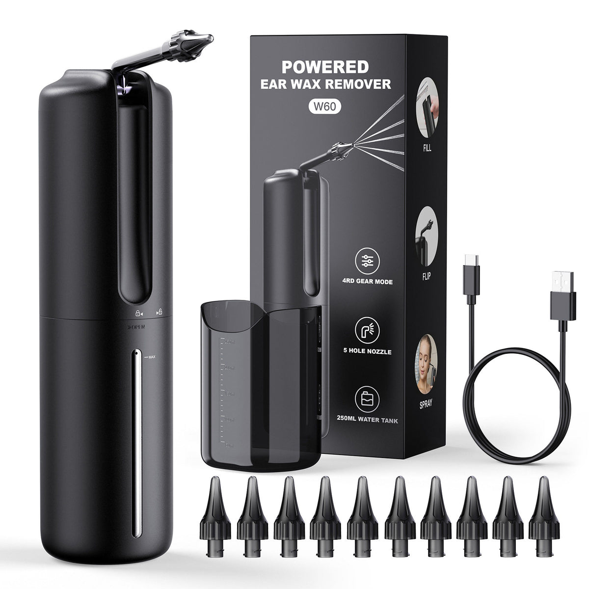 Electric Ear Cleaner with Camera – Safe & Gentle Ear Wax Removal