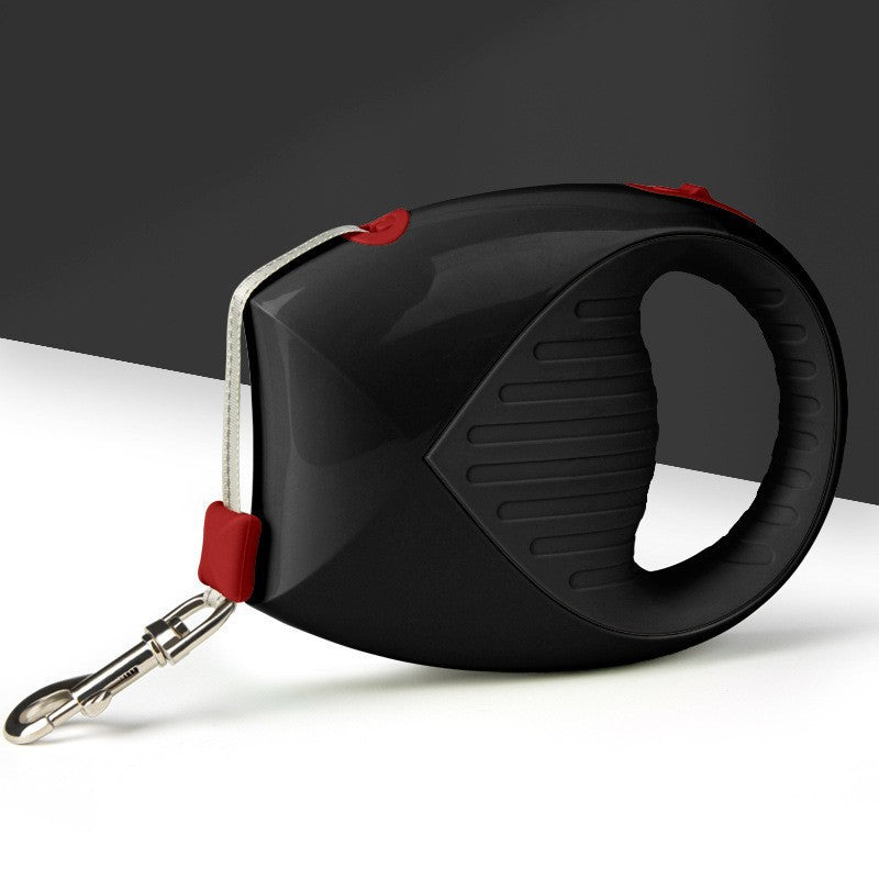 Automatic Retractable Dog Leash with Reflective Rope