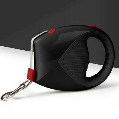 Automatic Retractable Dog Leash with Reflective Rope