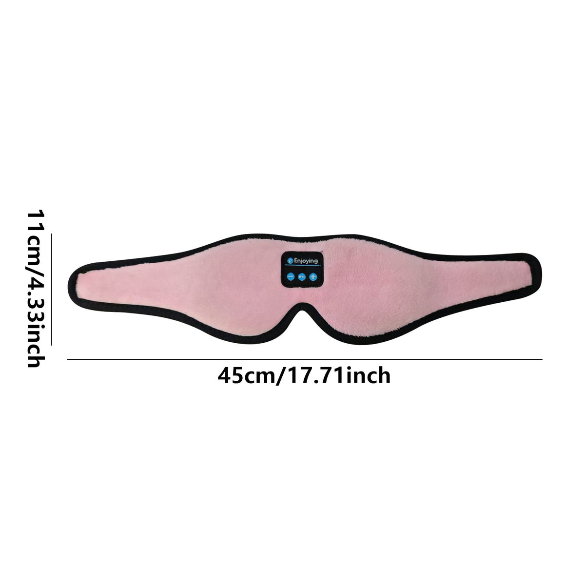 Wireless Bluetooth Sleep Mask — Stereo Sound | 8Hr Battery | Memory Foam | Bluetooth 5.0