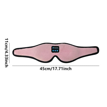 Wireless Bluetooth Sleep Mask — Stereo Sound | 8Hr Battery | Memory Foam | Bluetooth 5.0