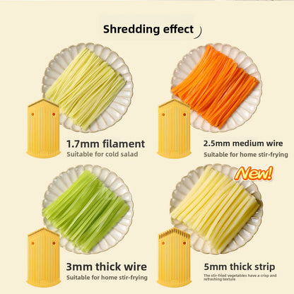 Multi-Functional Vegetable Slicer Shredder Grater