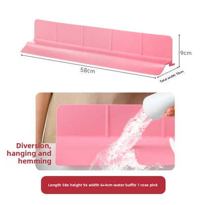Silicone Sink Splash Guard – Waterproof Kitchen Protector