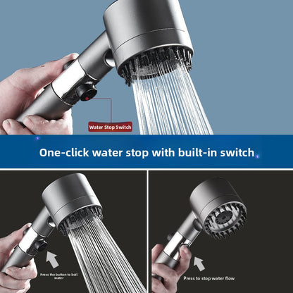 Adjustable Filter Shower Head Set