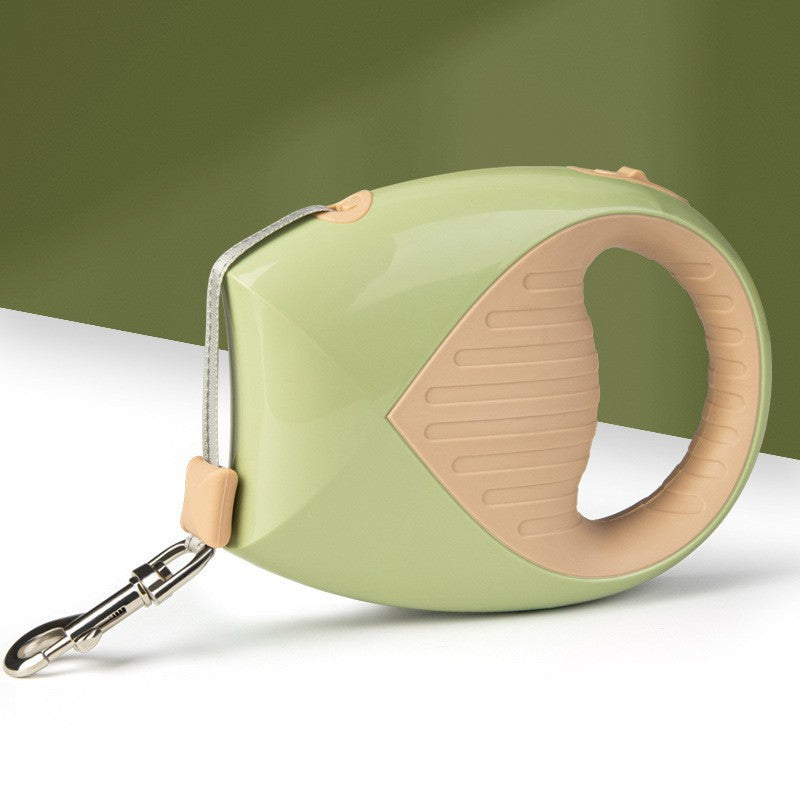 Automatic Retractable Dog Leash with Reflective Rope