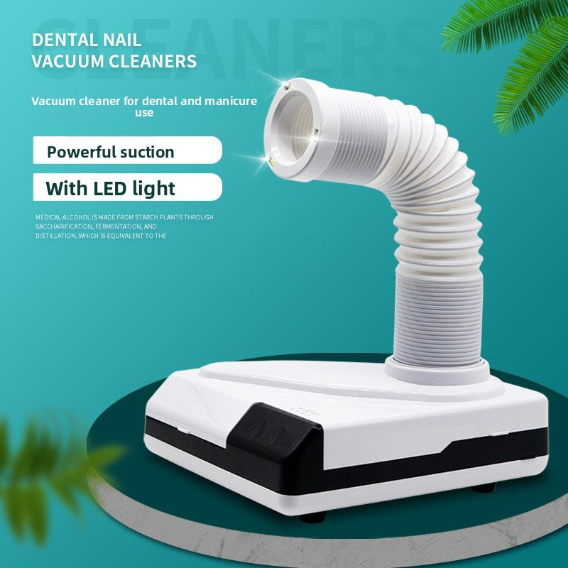 Dental Desktop Vacuum Cleaner with LED Light