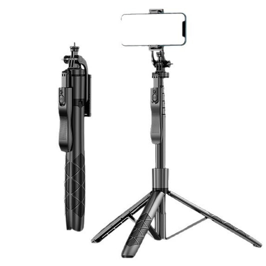 L16 Pro Selfie Stick Tripod – Bluetooth Live Streaming with Fill Light