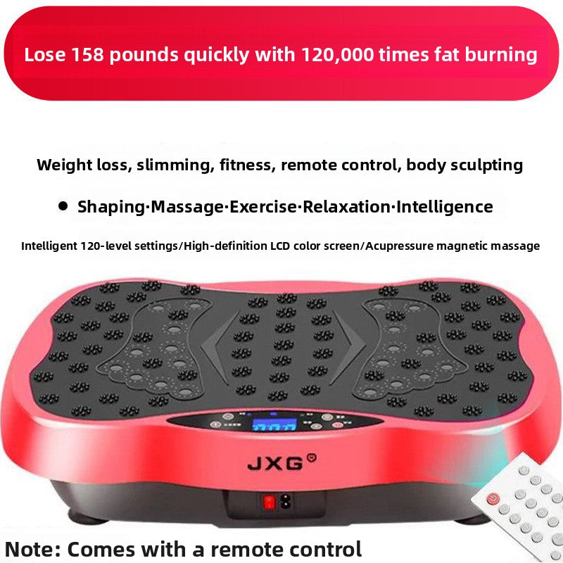 Vibration Plate Fitness Machine — Whole Body Workout | 99 Speed Levels | Remote Control