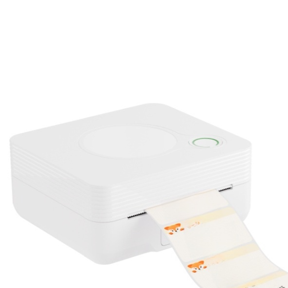 Portable Thermal Printer — Wireless Bluetooth | No Ink | Label & Photo | 203 DPI