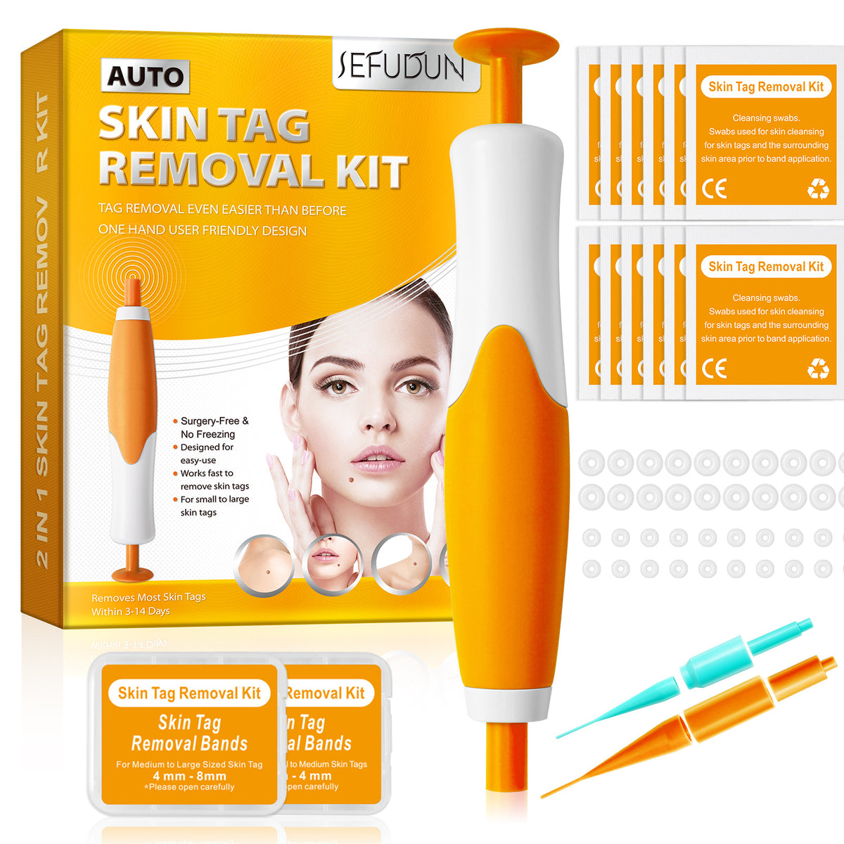 Skin wart remover