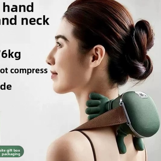 Premium Shoulder & Neck Relief Massager — Heat Therapy | 3D Kneading | 6 Modes