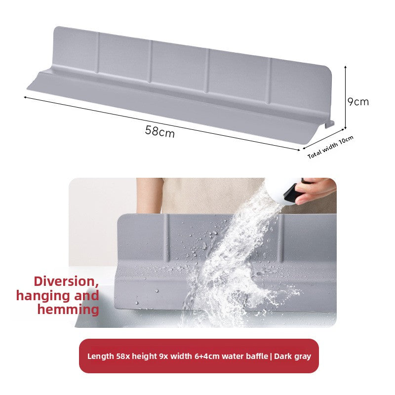 Silicone Sink Splash Guard – Waterproof Kitchen Protector