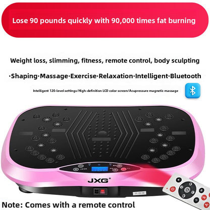 Vibration Plate Fitness Machine — Whole Body Workout | 99 Speed Levels | Remote Control