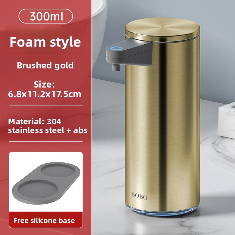Intelligent Automatic Soap Dispenser — Touch-Free | 300ml | Foam | Stainless Steel