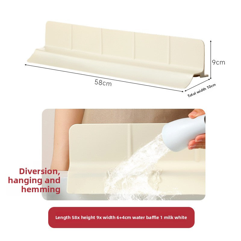 Silicone Sink Splash Guard – Waterproof Kitchen Protector