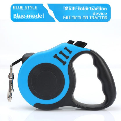Automatic Retractable Dog Leash with Reflective Rope