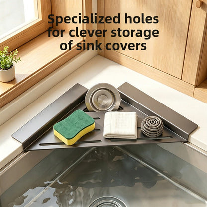 Multifunctional Sink Corner Drainage Rack