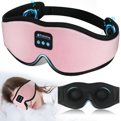 Wireless Bluetooth Sleep Mask — Stereo Sound | 8Hr Battery | Memory Foam | Bluetooth 5.0