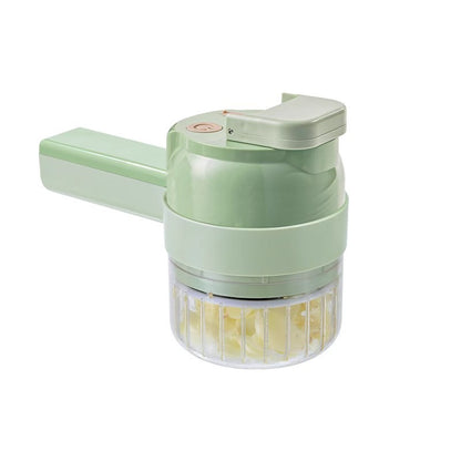 Multifunctional handheld electric vegetable cutter