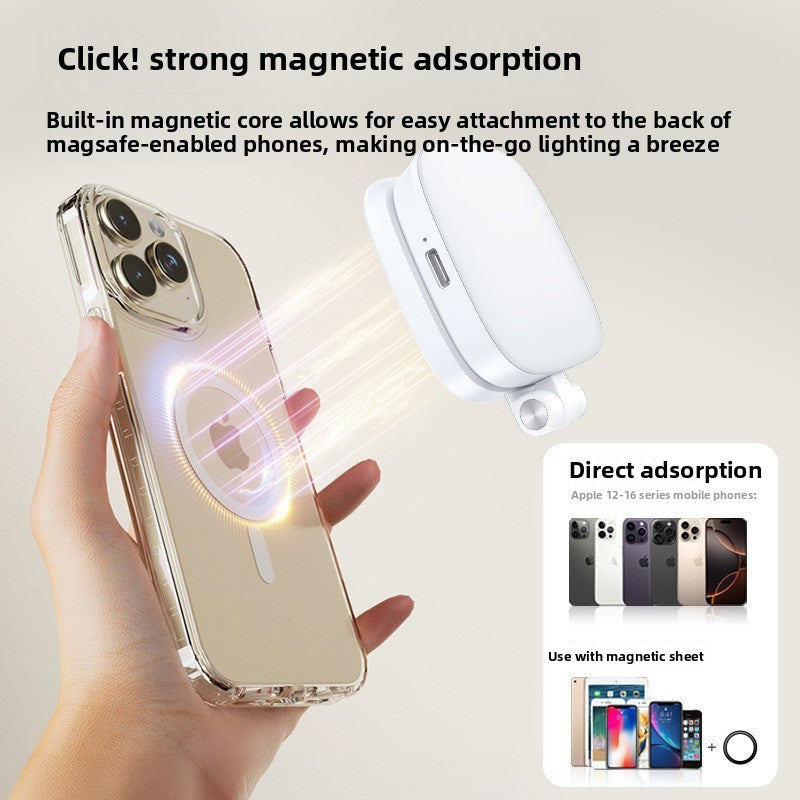 Phone Fill Light with Mirror