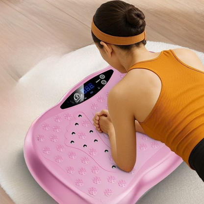 Vibration Plate Fitness Machine — Whole Body Workout | 99 Speed Levels | Remote Control