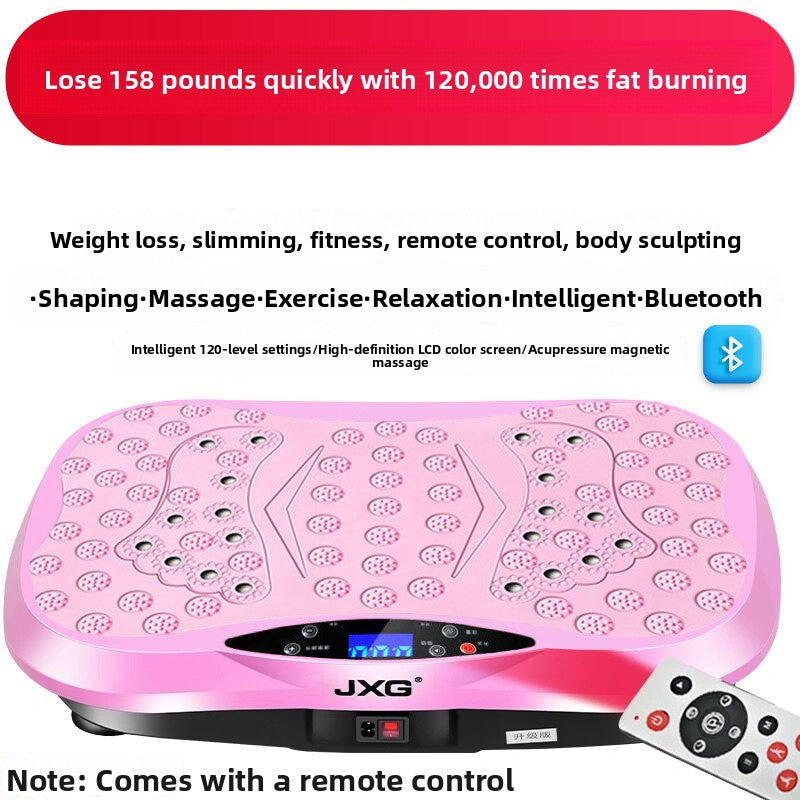 Vibration Plate Fitness Machine — Whole Body Workout | 99 Speed Levels | Remote Control