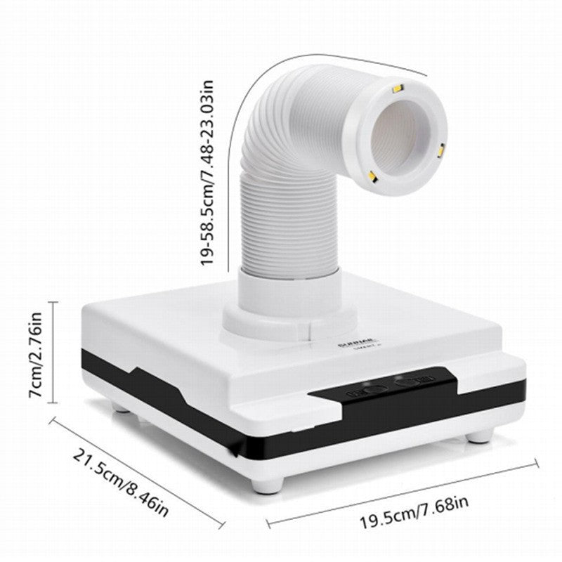 Dental Desktop Vacuum Cleaner with LED Light