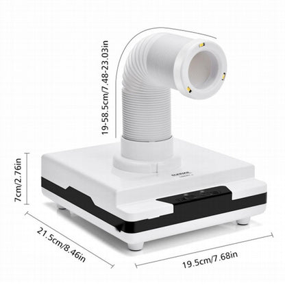 Dental Desktop Vacuum Cleaner with LED Light