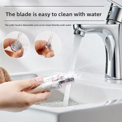 USB Rechargeable Eyebrow & Hair Trimmer for Precise Grooming