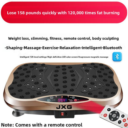 Vibration Plate Fitness Machine — Whole Body Workout | 99 Speed Levels | Remote Control