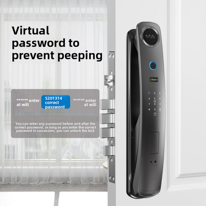 Smart Fingerprint Door Lock with Face Palm Recognition