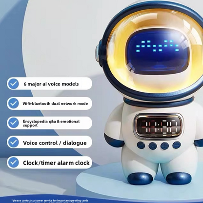 AI Smart Assistant Device — DeepSeek AI | Voice Control | Speaker + Clock + Night Light