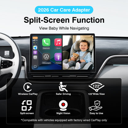 Car seat baby monitoronitor with Night Vision