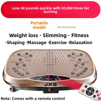 Vibration Plate Fitness Machine — Whole Body Workout | 99 Speed Levels | Remote Control