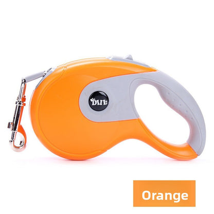 Automatic Retractable Dog Leash with Reflective Rope