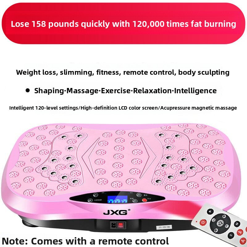 Vibration Plate Fitness Machine — Whole Body Workout | 99 Speed Levels | Remote Control