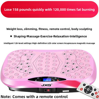 Vibration Plate Fitness Machine — Whole Body Workout | 99 Speed Levels | Remote Control