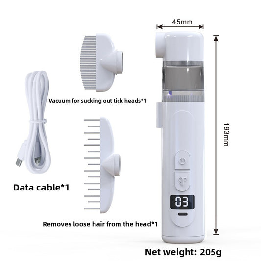 Electric Pet Flea Comb & Hair Detangler for Dogs and Cats