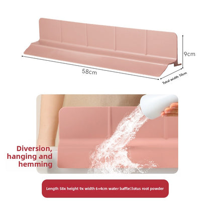Silicone Sink Splash Guard – Waterproof Kitchen Protector