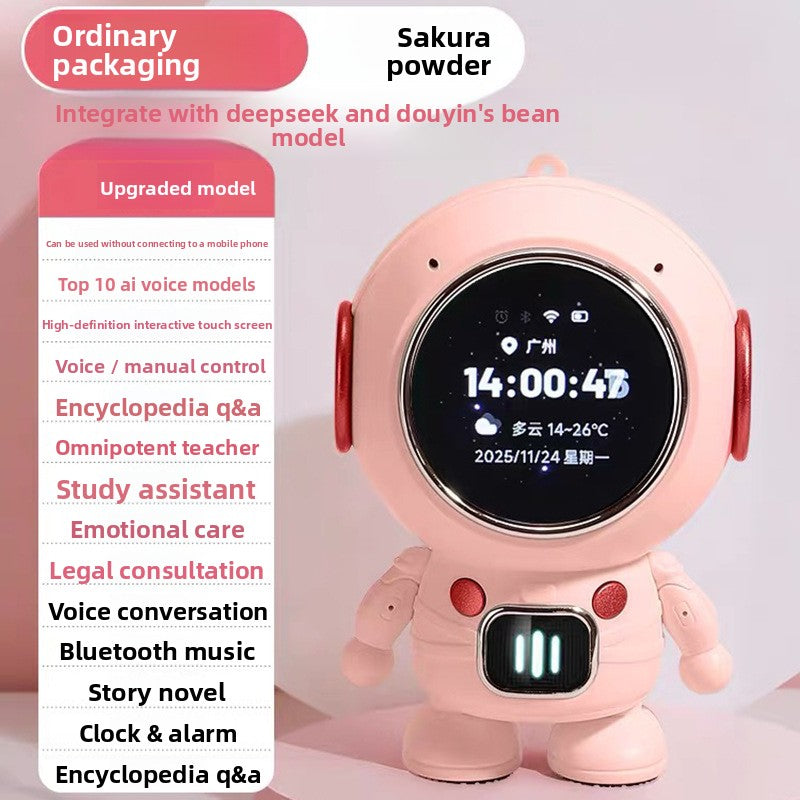 AI Smart Assistant Device — DeepSeek AI | Voice Control | Speaker + Clock + Night Light