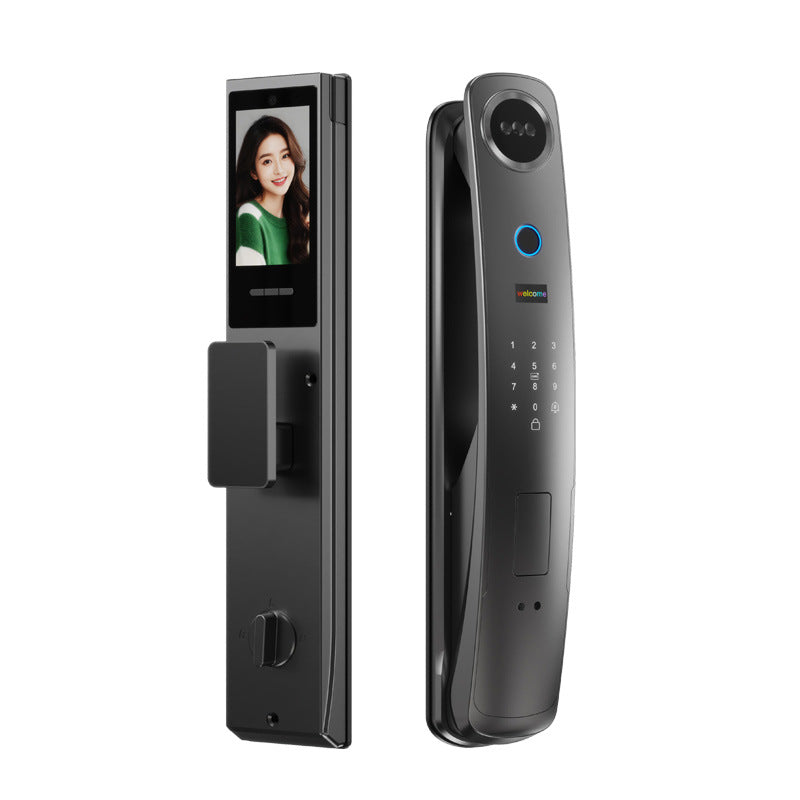 Smart Fingerprint Door Lock with Face Palm Recognition
