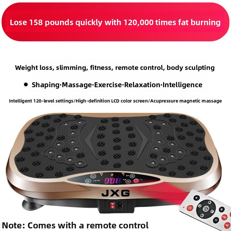 Vibration Plate Fitness Machine — Whole Body Workout | 99 Speed Levels | Remote Control