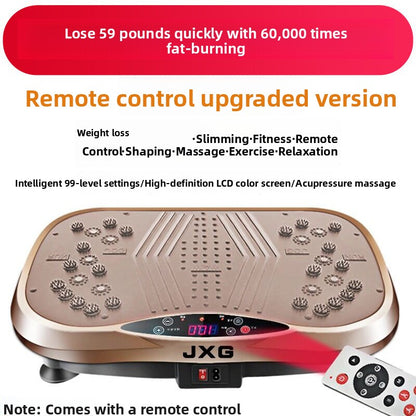 Vibration Plate Fitness Machine — Whole Body Workout | 99 Speed Levels | Remote Control