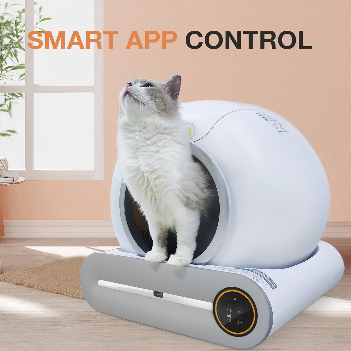 Automatic Self Cleaning Cat Litter Box