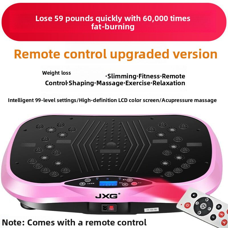 Vibration Plate Fitness Machine — Whole Body Workout | 99 Speed Levels | Remote Control
