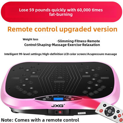 Vibration Plate Fitness Machine — Whole Body Workout | 99 Speed Levels | Remote Control