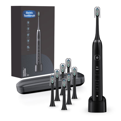5-level induction charging 8-brush-head sonic electric toothbrush