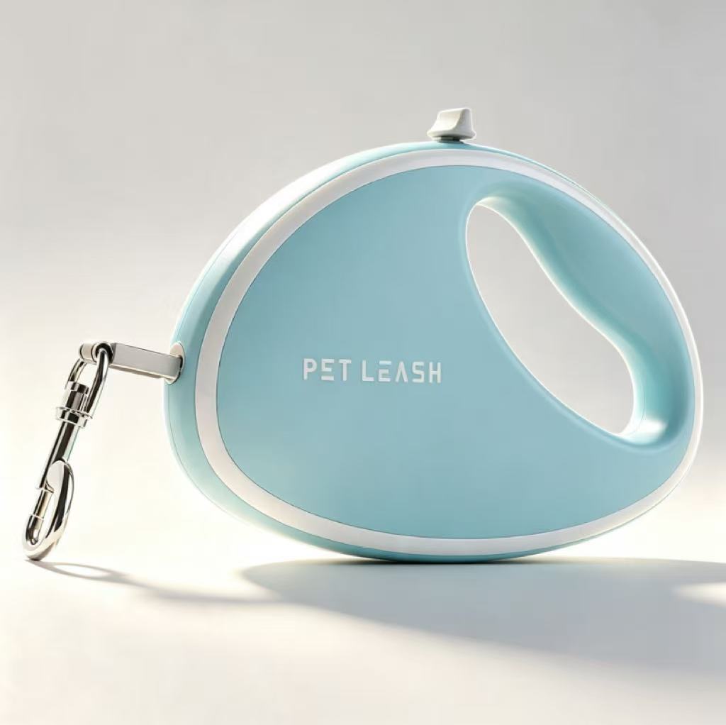 Automatic Retractable Dog Leash with Reflective Rope
